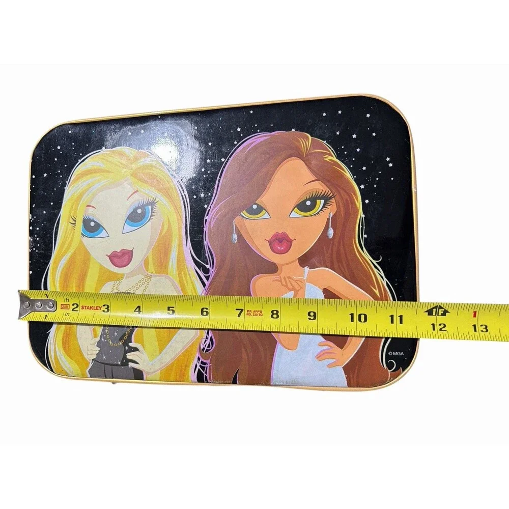 Bratz‎ Vintage Hard Case Carry Train Box Black MGA 2000s Girls Storage Bag